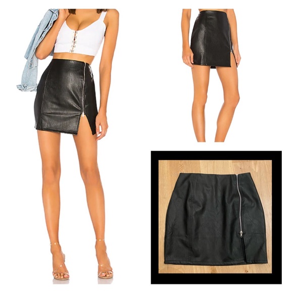 floral mini skirt black